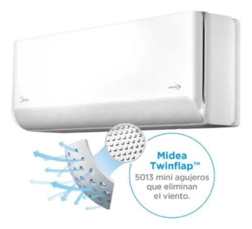 Aire Split Inverter Midea Breezeless Smart 3000 Kcal/hr